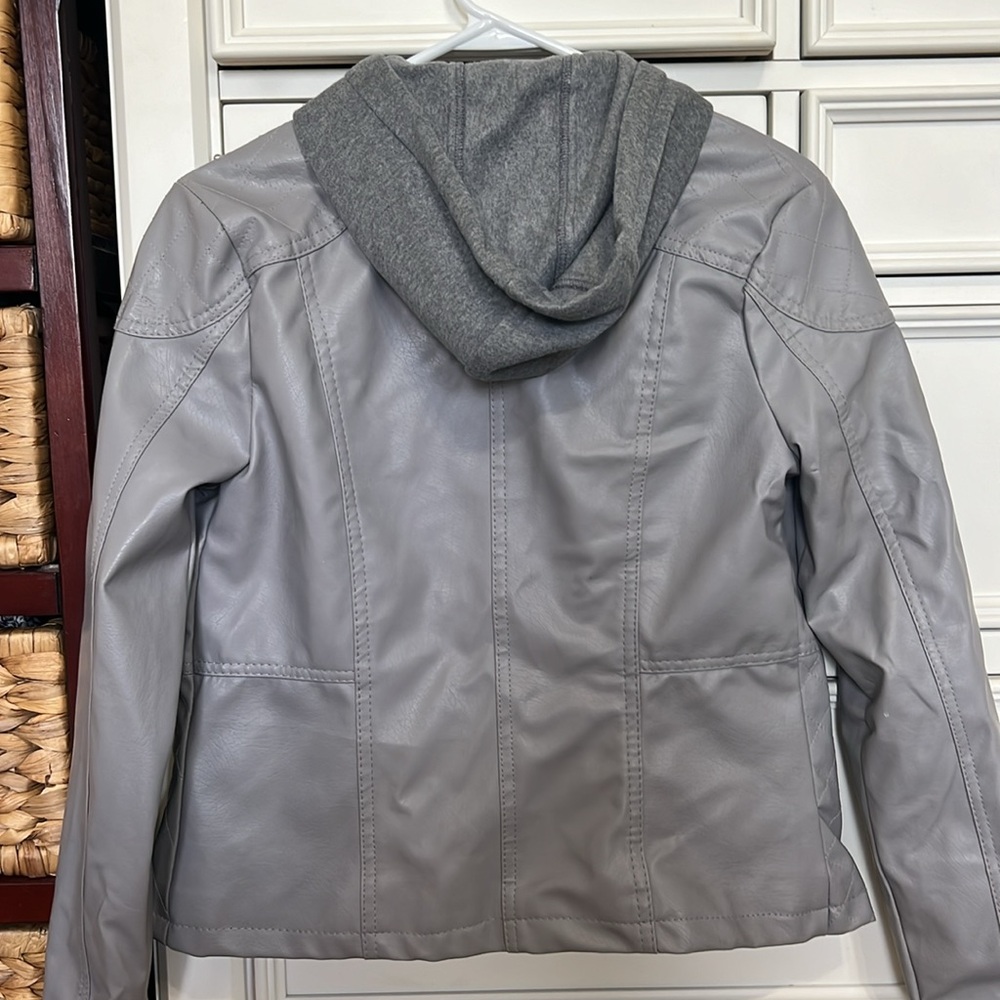 Miss London Faux Leather Jacket